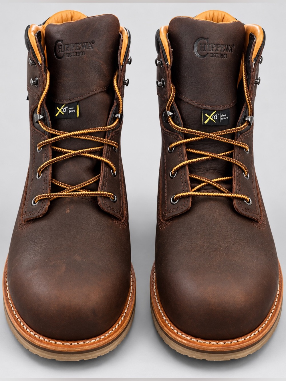 Chippewa Full Grain Leather Work Boots
